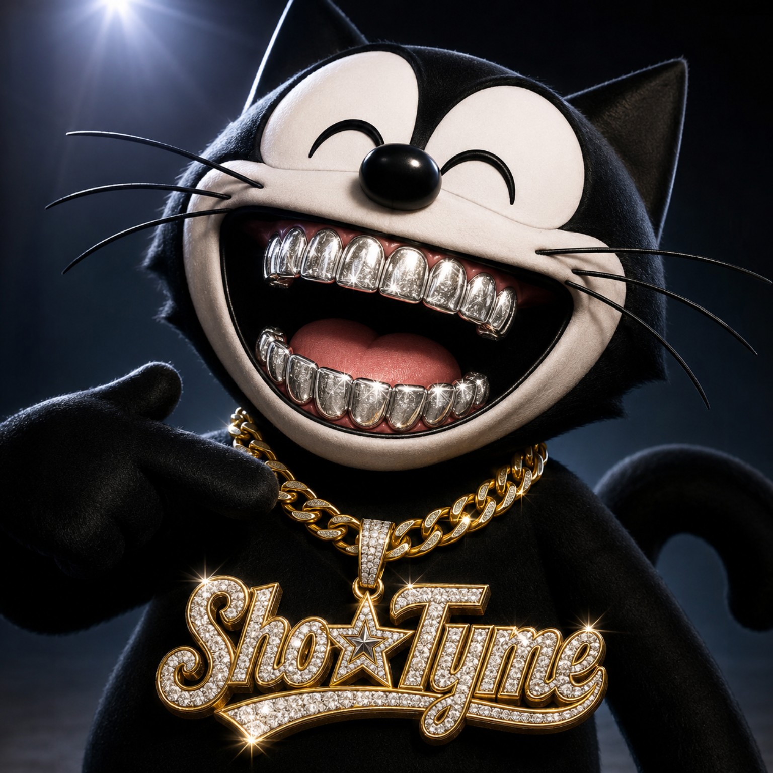 ShoTyme Flix the Cat character artwork